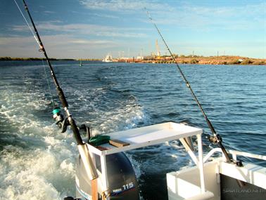 Beadon Bay Fishing, Onslow, Western Australia